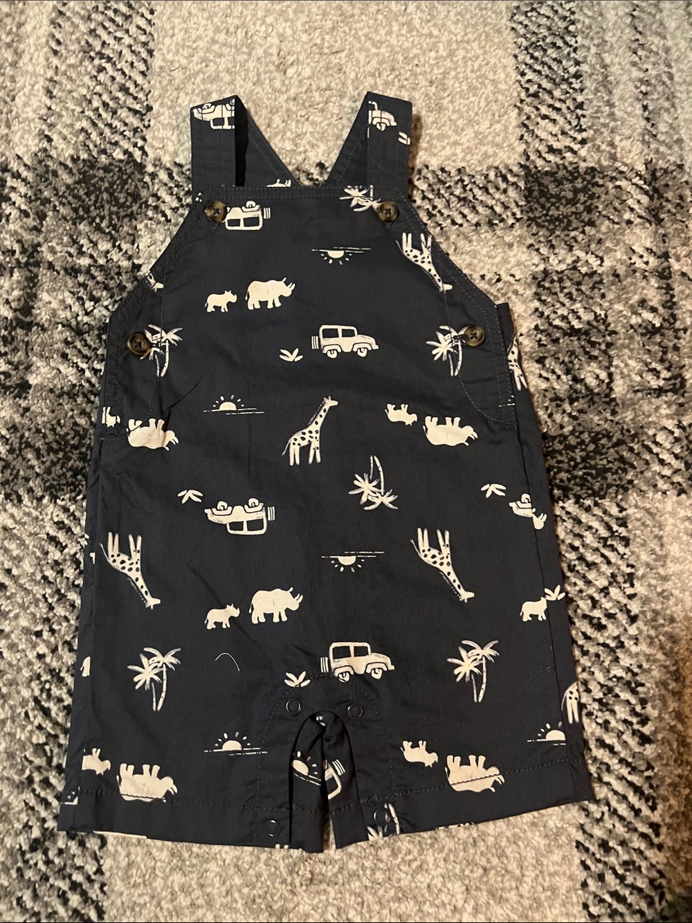 Carter’s Safari Baby Overalls